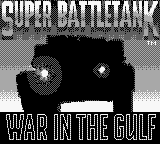 Super Battletank - War Title Screen